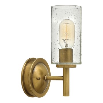 Elstead HK-COLLIER1 - Seinävalaisin COLLIER 1xE27/100W/230V