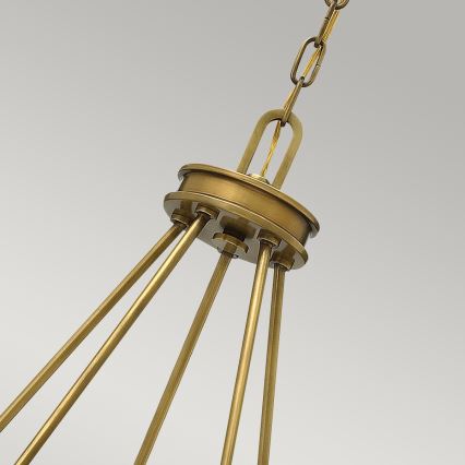 Elstead HK-COLLIER5 - Kattokruunu ketjussa COLLIER 5xE27/100W/230V