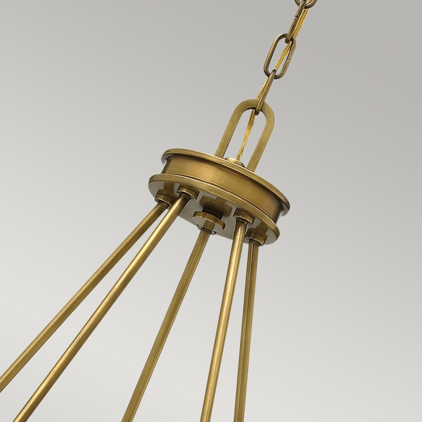 Elstead HK-COLLIER5 - Kattokruunu ketjussa COLLIER 5xE27/100W/230V