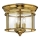 Elstead HK-GENTRY-F-PB - Kattovalo GENTRY 3xE14/40W/230V gold