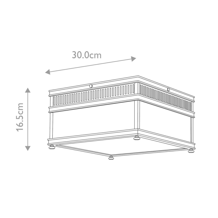 Elstead - Ulkokattovalo HOLBORN 2xE27/60W/230V IP44
