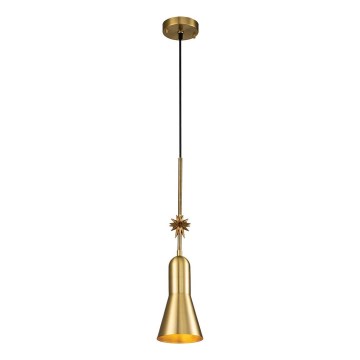Elstead - Kattokruunu johdossa ETOILE 1xE27/60W/230V halkaisija 13,3 cm kulta