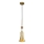 Elstead - Kattokruunu johdossa ETOILE 1xE27/60W/230V halkaisija 13,3 cm kulta