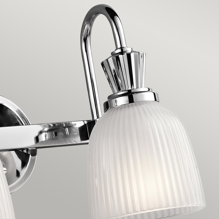 Elstead KL-CORA2-BATH - LED Kylpyhuoneen seinävalaisin CORA 2xG9/3W/230V IP4