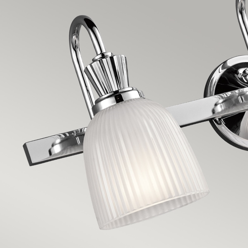 Elstead KL-CORA3-BATH - LED Kylpyhuoneen seinävalo CORA 3xG9/3W/230V IP44