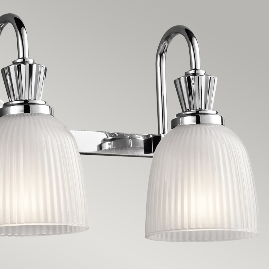 Elstead KL-CORA3-BATH - LED Kylpyhuoneen seinävalo CORA 3xG9/3W/230V IP44