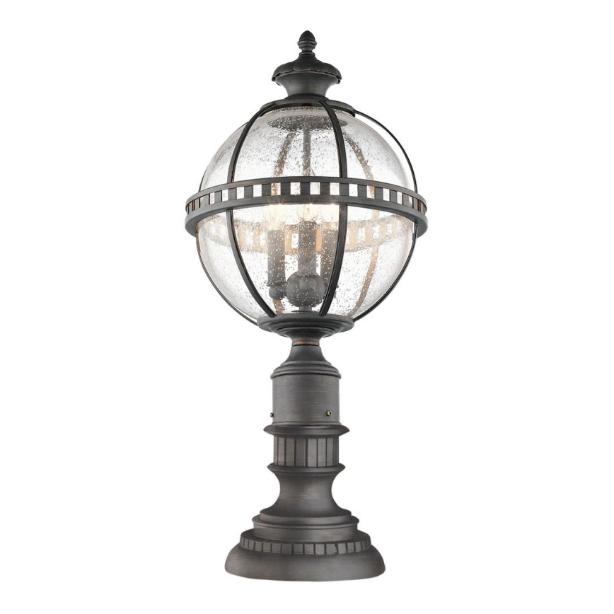 Elstead KL-HALLERON-3M - Ulkovalaisin HALLERON 3xE14/60W/230V IP44