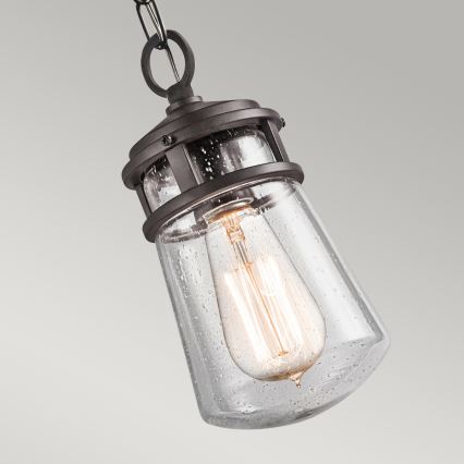 Elstead KL-LYNDON8-S-AZ - Ulkokattokruunu LYNDON 1xE27/75W/230V IP44 antrasiitti
