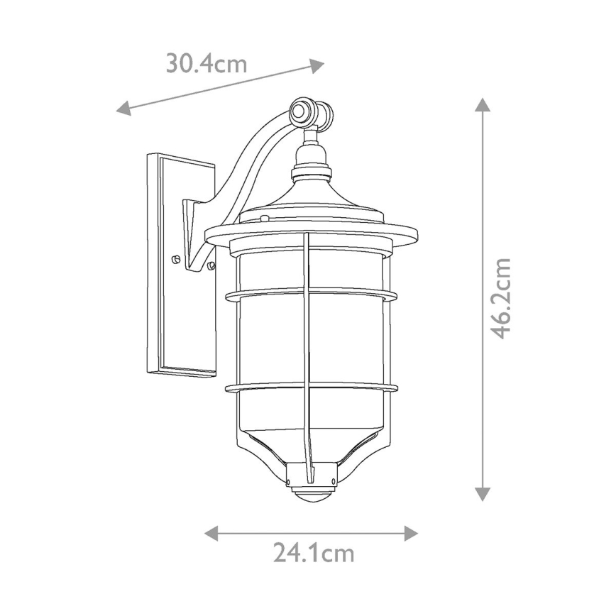 Elstead KL-ROYAL-MARINE2-M - Ulkoseinävalaisin ROYAL 1xE27/60W/230V IP44