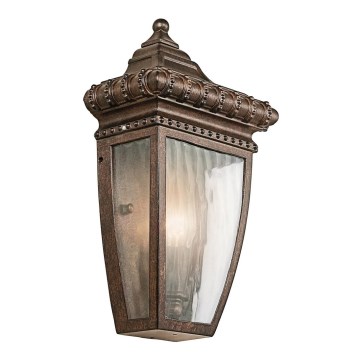 Elstead KL-VENETIAN7-S - Ulkoseinävalaisin VENETIAN 1xE14/60W/230V IP44