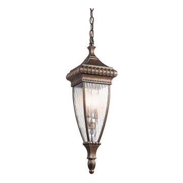 Elstead KL-VENETIAN8-M - Ulkokattokruunu VENETIAN 2xE14/60W/230V IP23
