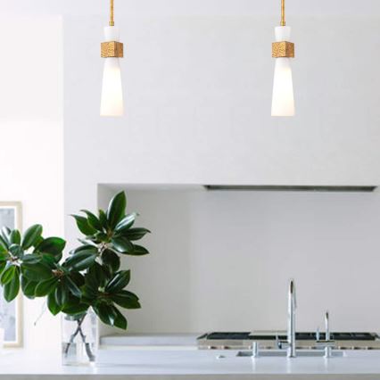 Elstead - Tankokiinnitteinen kattokruunu KRISTY 1xE27/40W/230V, halkaisija 15,2 cm, kuparinvärinen