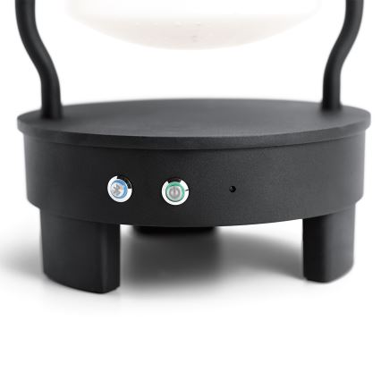 Elstead KL-LYNDON-BT-B-BK - Himmennettävä LED-ulkovalaisin kaiuttimella LYNDON LED/3W/230V IP44 300 mA