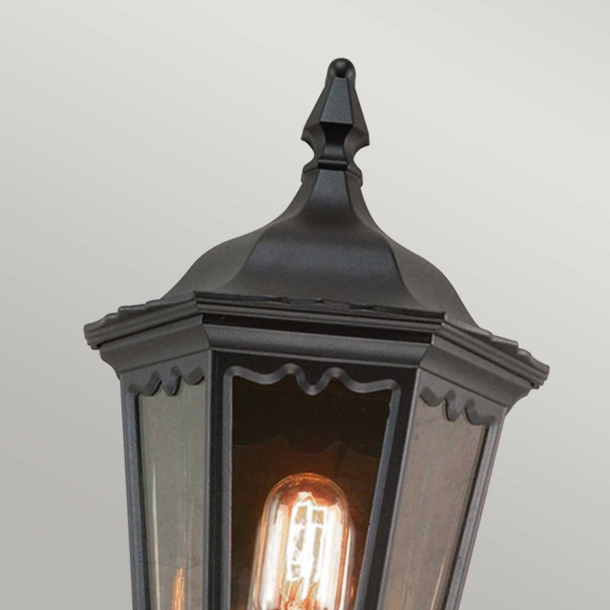 Elstead - Ulkoseinävalaisin MEDSTEAD 1xE27/60W/230V IP44 musta