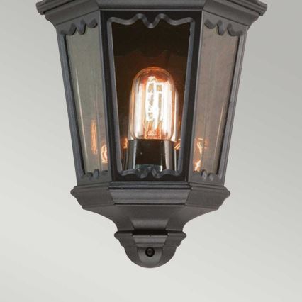 Elstead - Ulkoseinävalaisin MEDSTEAD 1xE27/60W/230V IP44 musta
