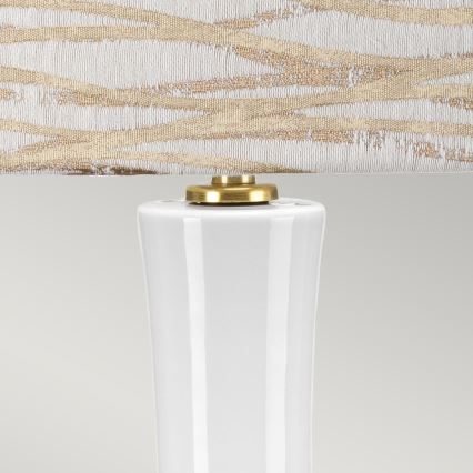 Elstead - Pöytävalaisin MILO 1xE27/60W/230V beige