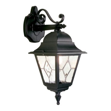 Elstead NR2-BLK - Ulkoseinävalaisin NORFOLK 1xE27/100W/230V IP43