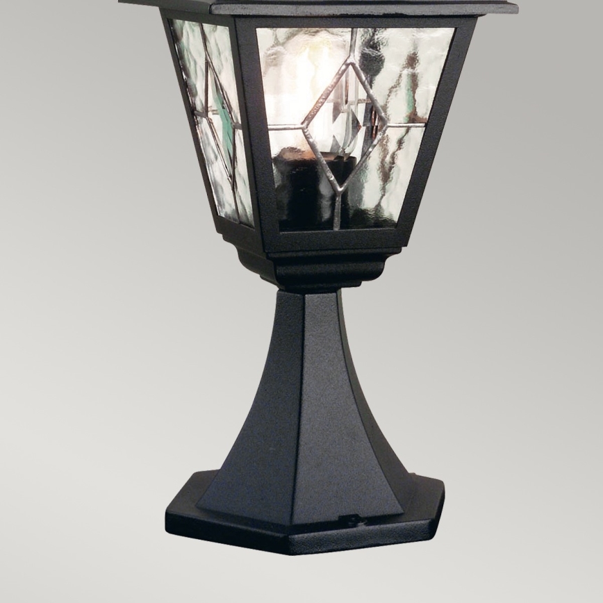 Elstead NR3-BLK - Ulkovalaisin NORFOLK 1xE27/100W/230V IP43
