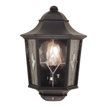 Elstead NR7-2-BLK - Ulkoseinävalaisin NORFOLK 1xE27/100W/230V IP43