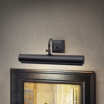Elstead PL1-20-BLK - Kuvavalo PICTURE 2xE14/40W/230V musta