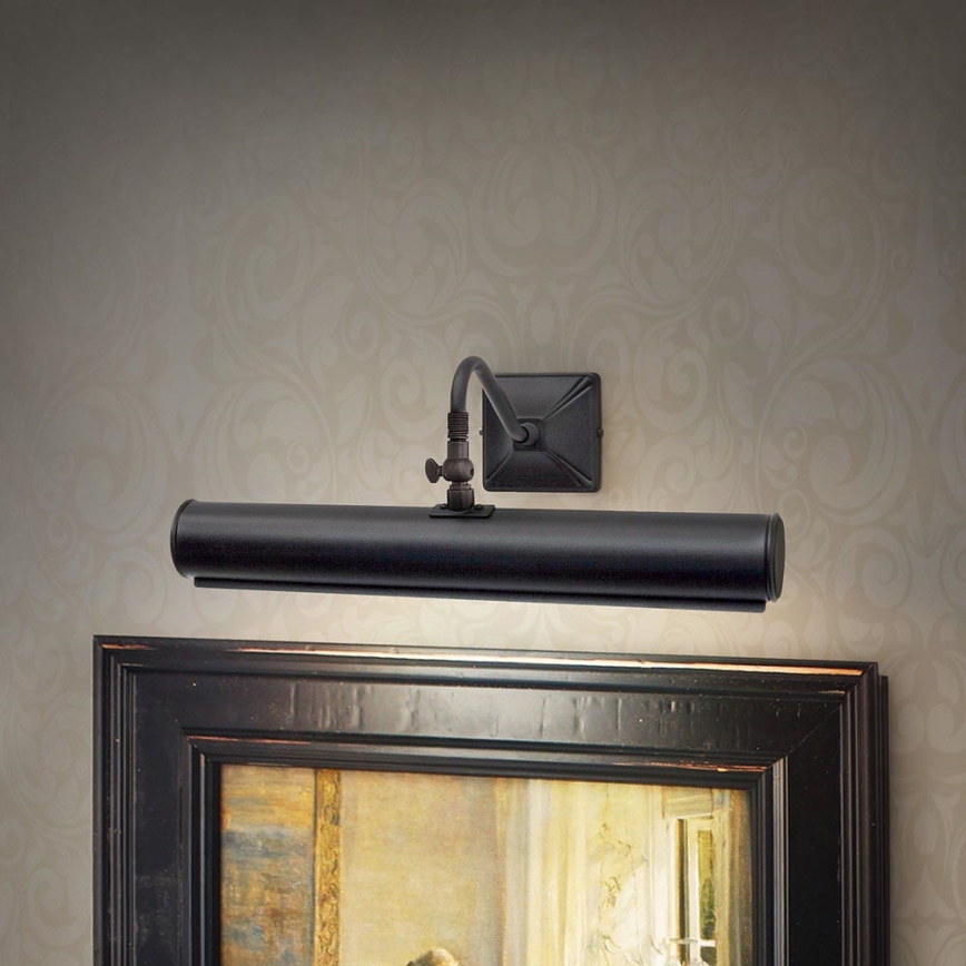 Elstead PL1-20-BLK - Kuvavalo PICTURE 2xE14/40W/230V musta