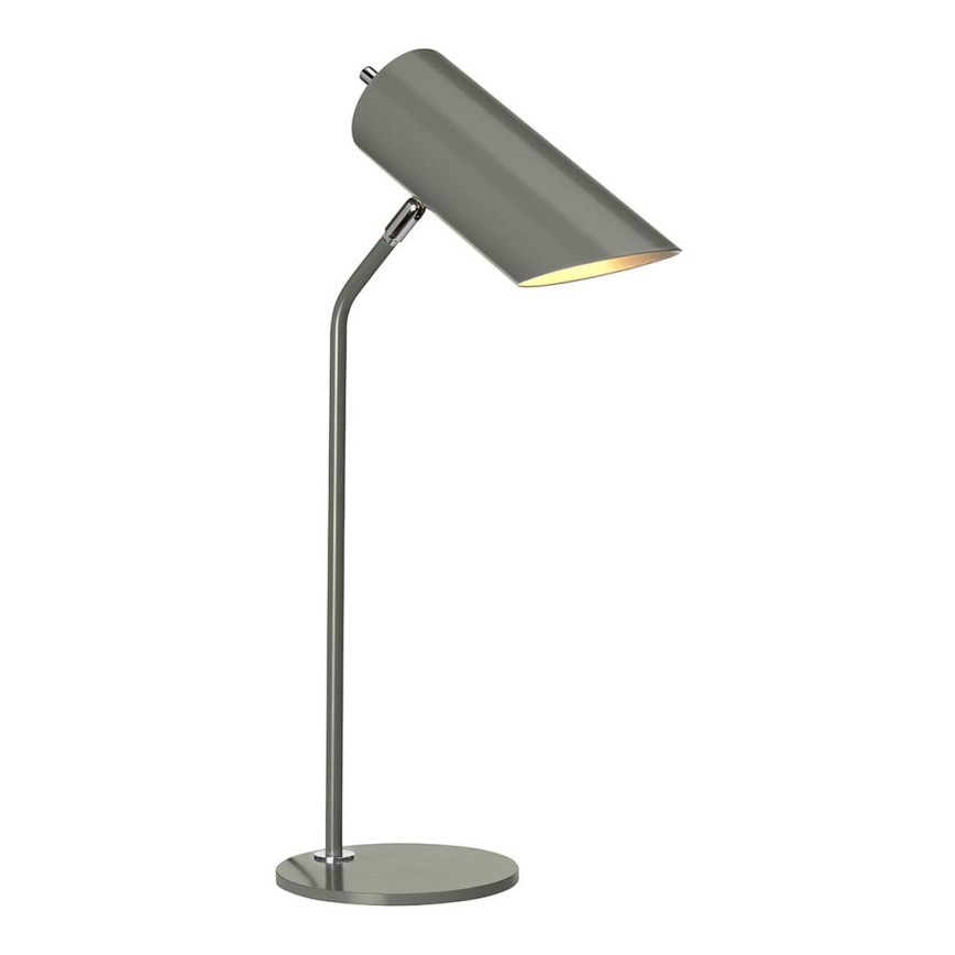 Elstead - Pöytävalaisin QUINTO 1xE27/8W/230V harmaa