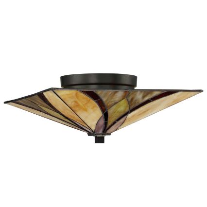 Elstead QZ-ASHEVILLE-F - Kattovalo ASHEVILLE 2xE27/60W/230V