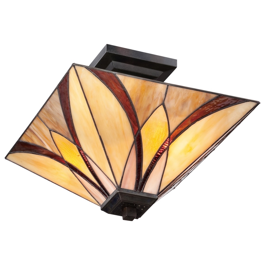 Elstead QZ-ASHEVILLE-SF - Kattokruunu tangossa ASHEVILLE 2xE27/100W/230V