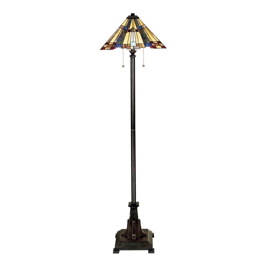 Elstead QZ-INGLENOOK-FL - Lattialamppu INGLENOOK 2xE27/60W/230V