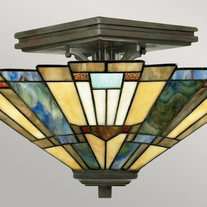Elstead QZ-INGLENOOK-SF - Kattovalo INGLENOOK 2xE27/60W/230V