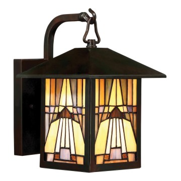 Elstead QZ-INGLENOOK2-S - Ulkoseinävalaisin INGLENOOK 1xE27/60W/230V IP44
