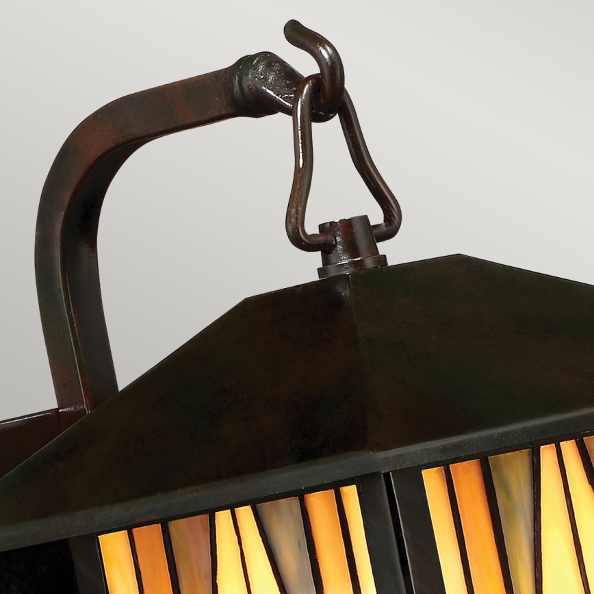 Elstead QZ-INGLENOOK2-S - Ulkoseinävalaisin INGLENOOK 1xE27/60W/230V IP44