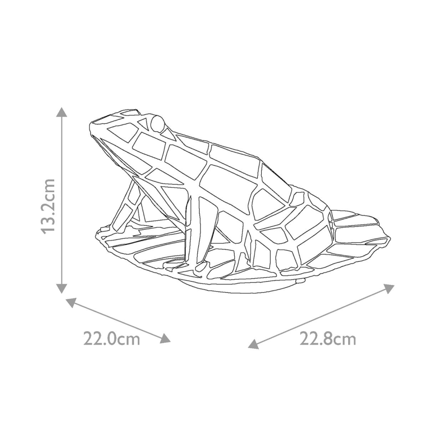 Elstead QZ-SAMMAKKO-TL - LED Koristeellinen valo TIFFANY 1xG9/3W/12/230V sammakko