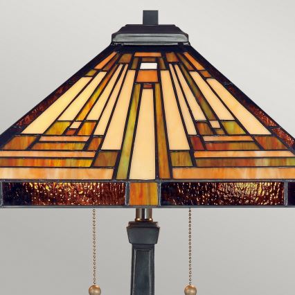 Elstead - Pöytälamppu Tiffany STEPHEN 2xE27/60W/230V
