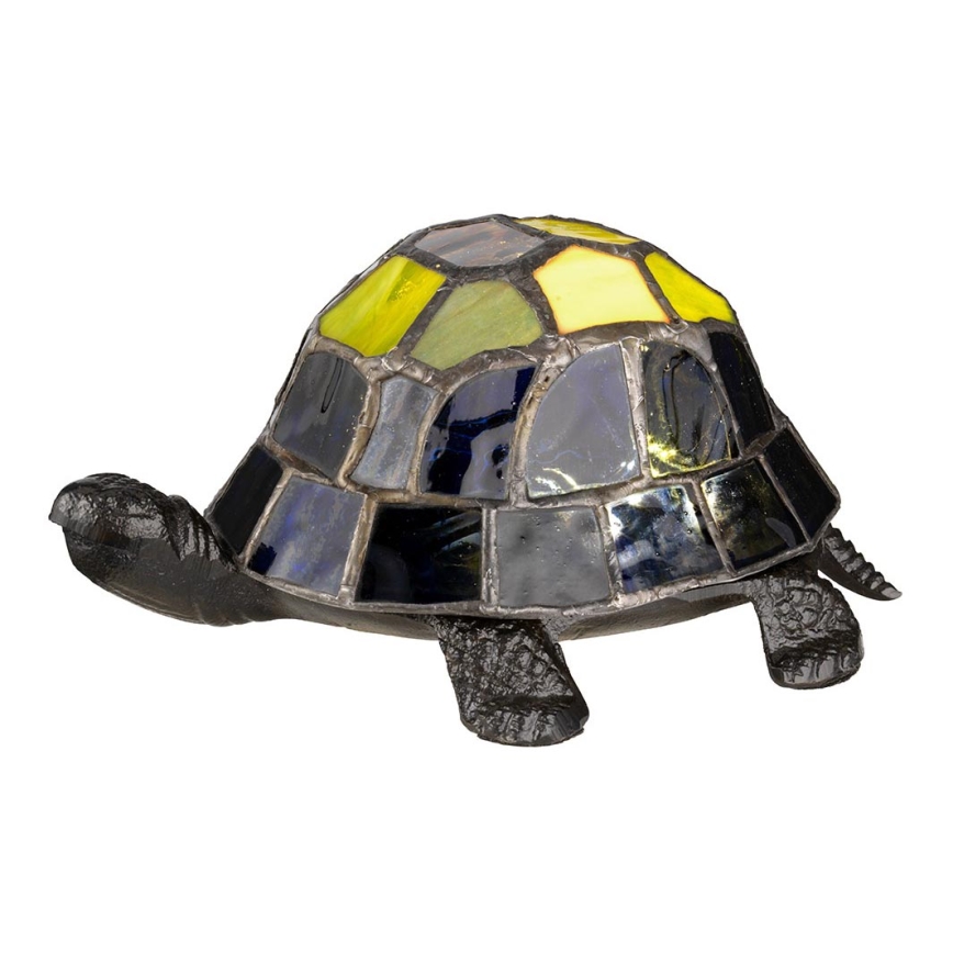 Elstead QZ-TORTOISE-TL - LED-koristevalo TIFFANY LED/3xAAA kilpikonna