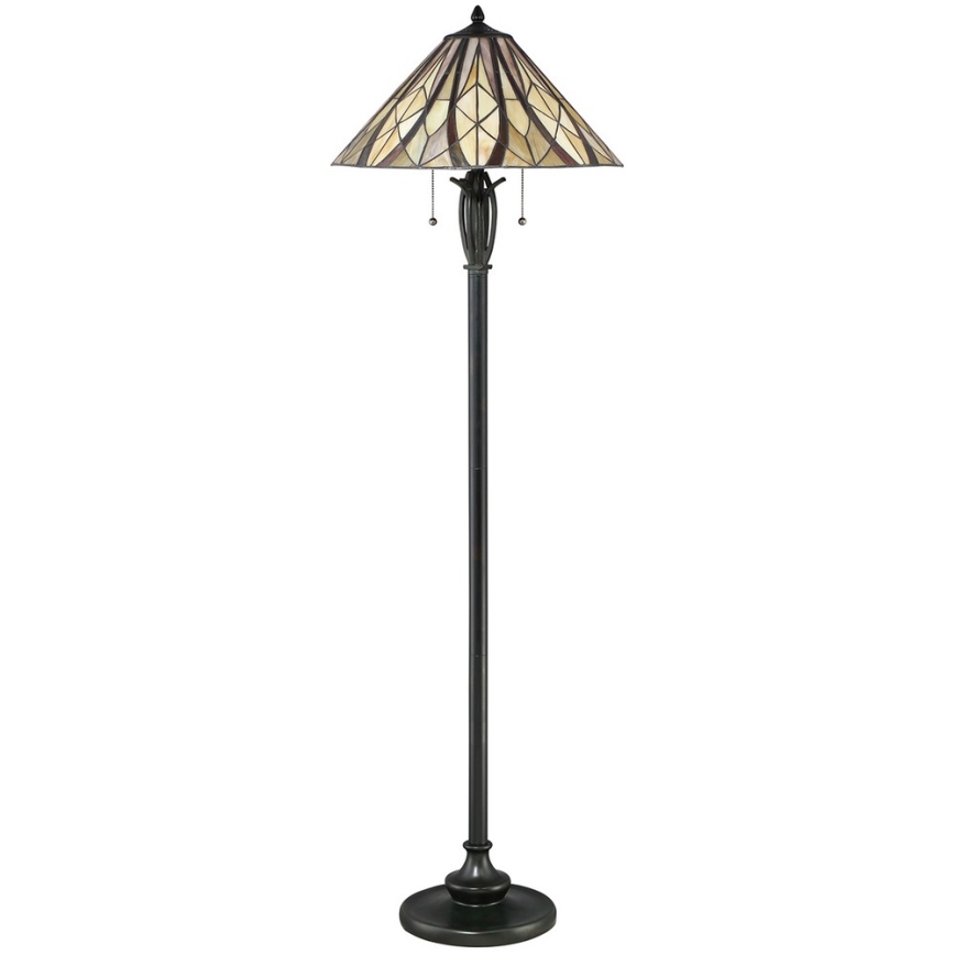Elstead QZ-VICTORY-FL - Lattialamppu VICTORY 2xE27/60W/230V