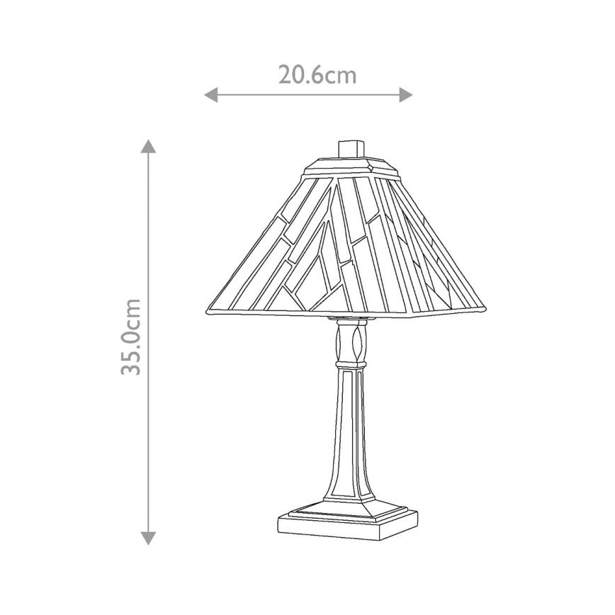 Elstead - Pöytävalaisin ALDERLEY 1xE14/40W/230V 35 cm