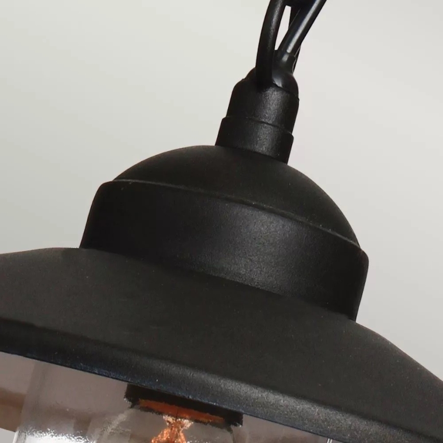 Elstead - Ulkokattokruunu ketjulla KLAMPENBORG 1xE27/60W/230V IP44