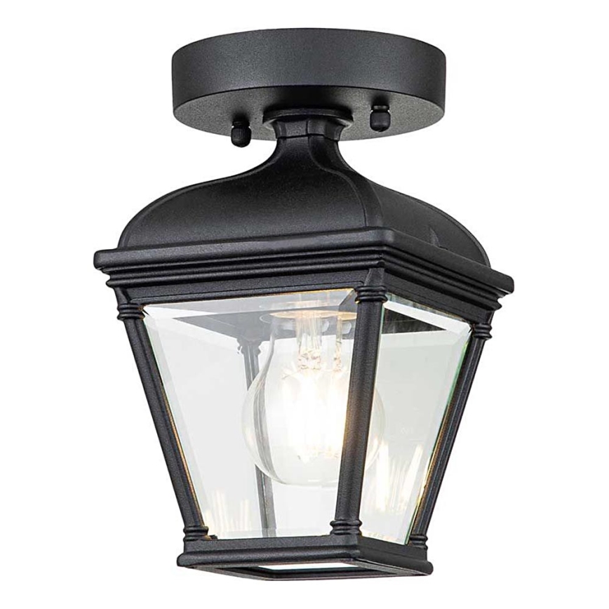 Elstead - Ulkokattovalaisin BAYVIEW 1xE27/60W/230V IP44 musta