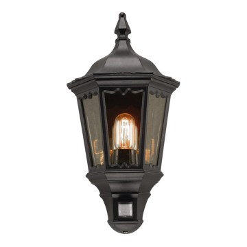 Elstead - Ulkoseinävalaisin anturilla MEDSTEAD 1xE27/100W/230V IP43