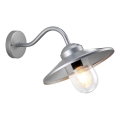 Elstead - Ulkoseinävalaisin KLAMPENBORG 1xE27/60W/230V IP44 mattakromi