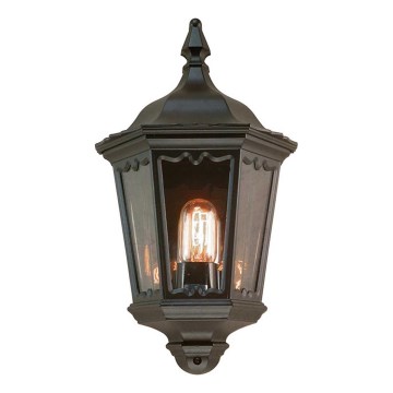 Elstead - Ulkoseinävalaisin MEDSTEAD 1xE27/60W/230V IP44 musta