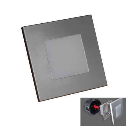 Emithor 48302 - LED-portaikkovalaisin 16xLED/1W/230V