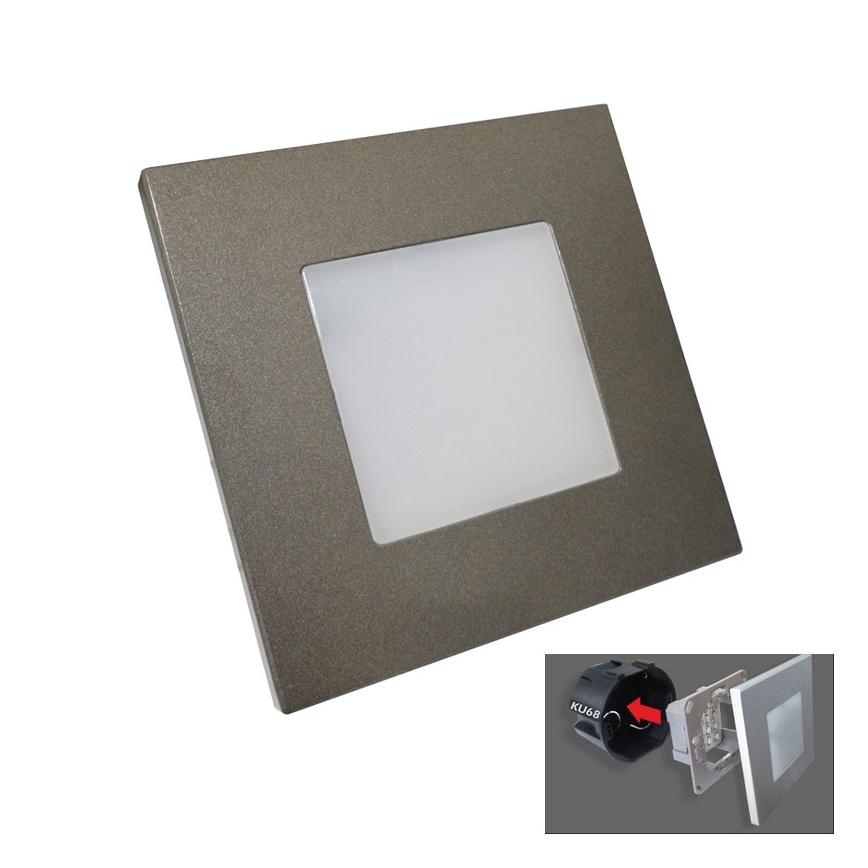 Emithor 48305 - LED-yövalo STEP LIGHT 16xLED/1W/230V