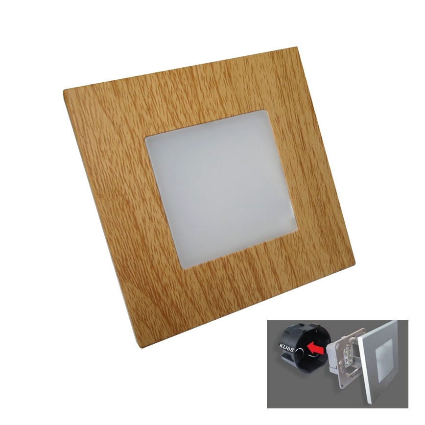 Emithor 48307 - LED-yövalo STEP LIGHT 16xLED/1W/230V