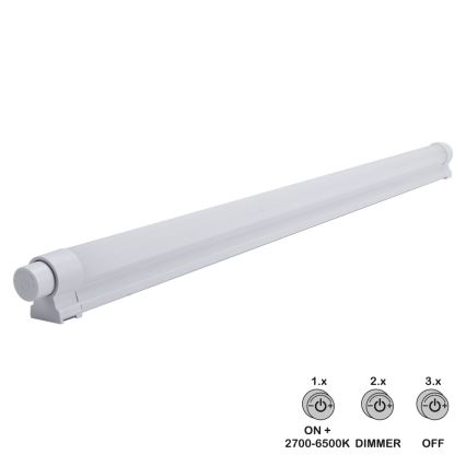 Emithor 70208 - LED-himmennettävä kaapinalusvalo keittiöön GALLERIA LED / 8W / 230V