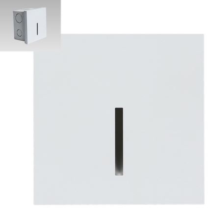 Emithor 70427 - portaikon LED-valo LINE LED/1W/230V 4000K valkoinen