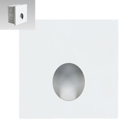Emithor 70433 - portaikon LED-valo OLIVE LED/1W/230V 4000K valkoinen