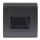 Emithor 70438 - LED-portaikkovalo STEP LIGHT LED/1W/230V 4000K musta
