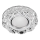 Emithor 71094 - LED-kattovalaisin CRYSTAL FIX 1xGU10/50W + LED/3W-nauha